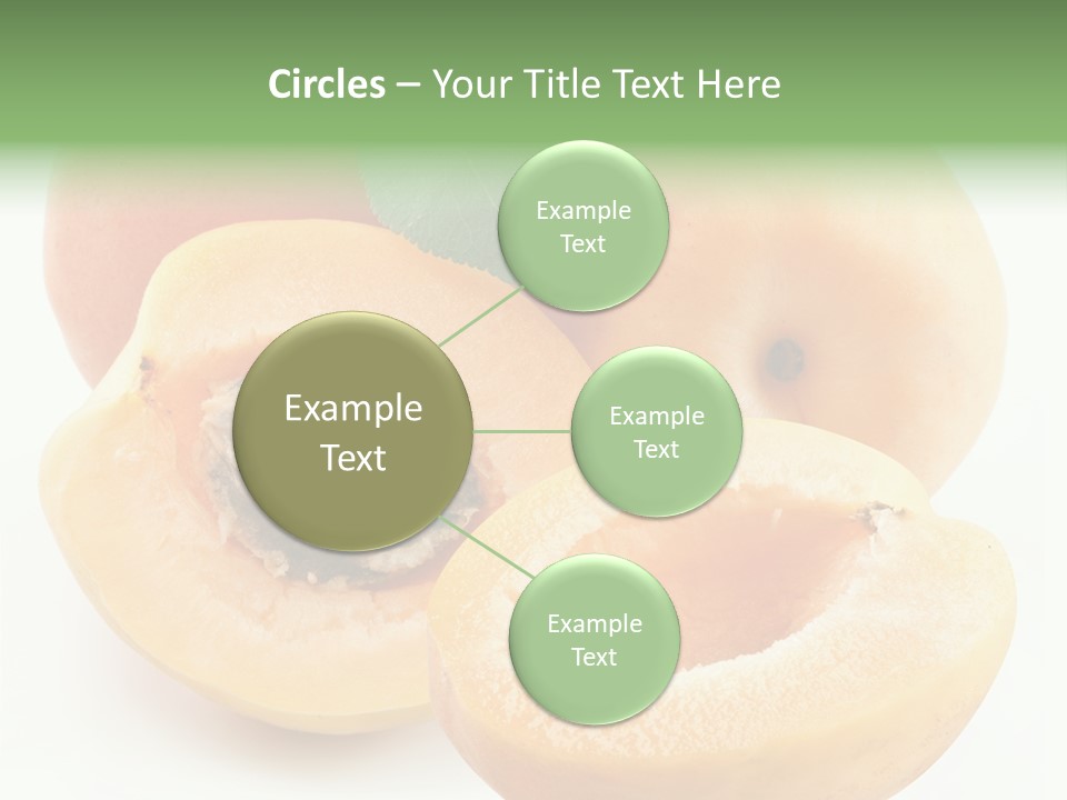 Apricot Juice Gourmet PowerPoint Template