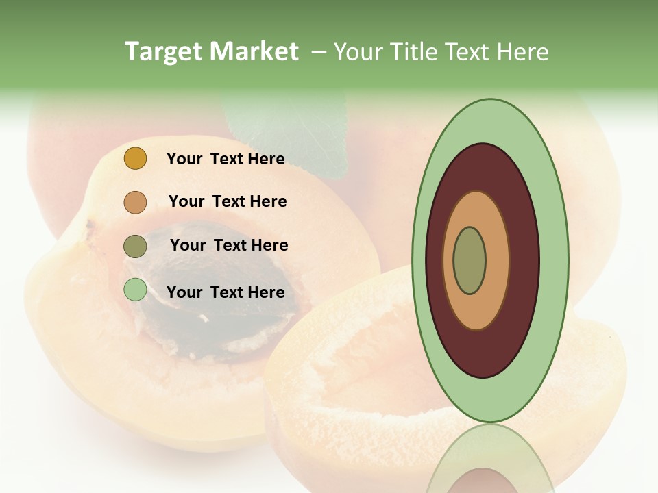 Apricot Juice Gourmet PowerPoint Template