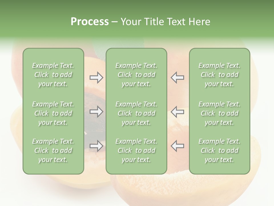 Apricot Juice Gourmet PowerPoint Template