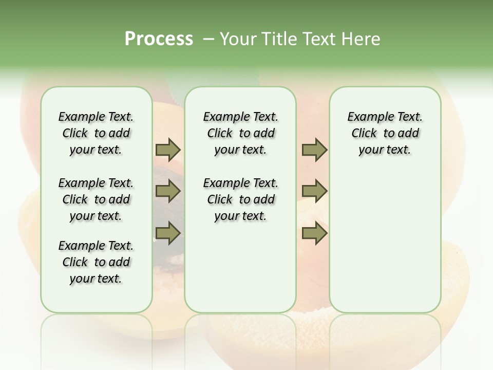 Apricot Juice Gourmet PowerPoint Template