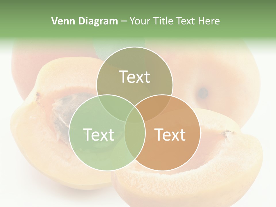 Apricot Juice Gourmet PowerPoint Template
