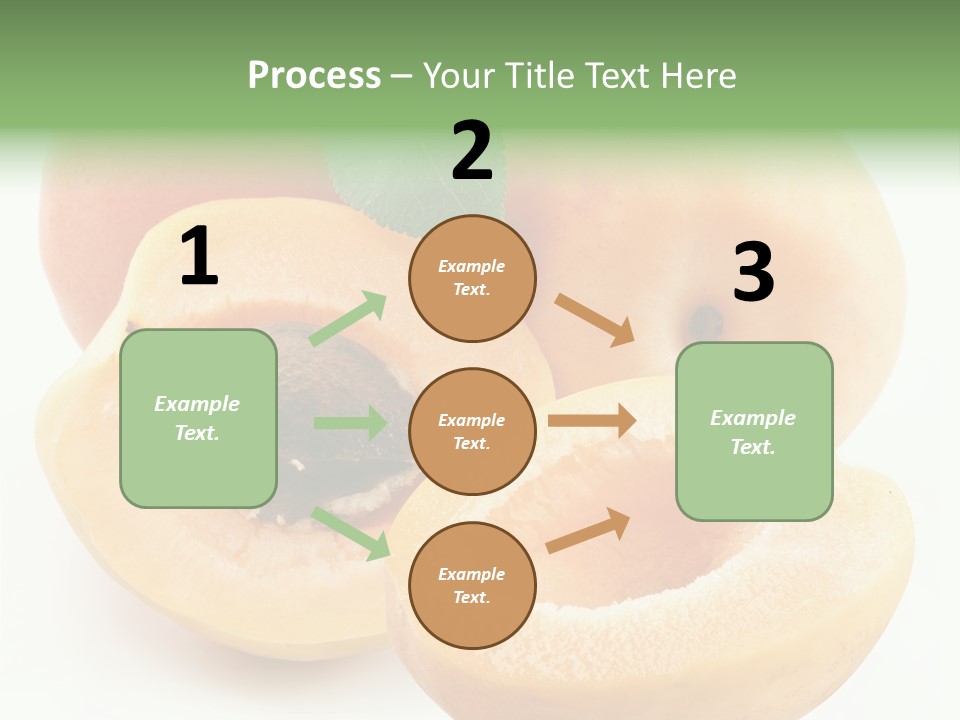 Apricot Juice Gourmet PowerPoint Template