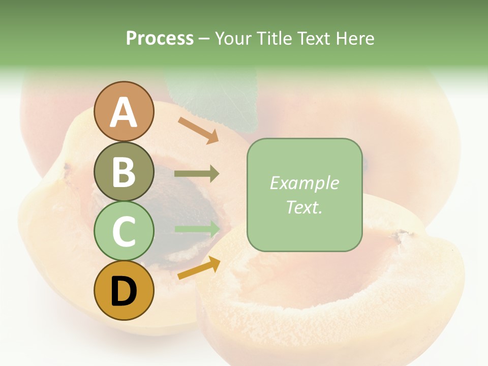 Apricot Juice Gourmet PowerPoint Template