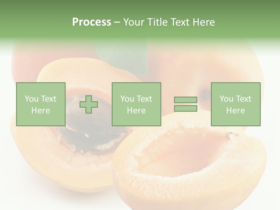Apricot Juice Gourmet PowerPoint Template