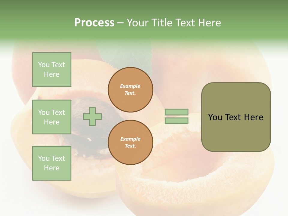 Apricot Juice Gourmet PowerPoint Template