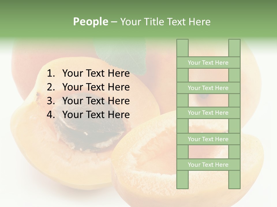 Apricot Juice Gourmet PowerPoint Template