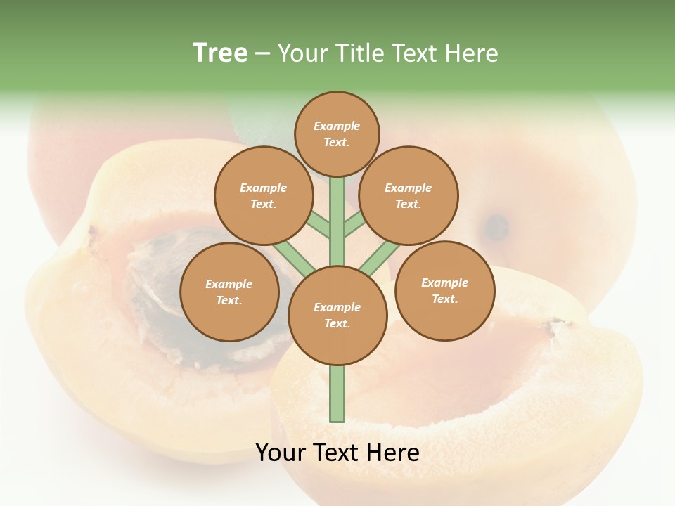 Apricot Juice Gourmet PowerPoint Template