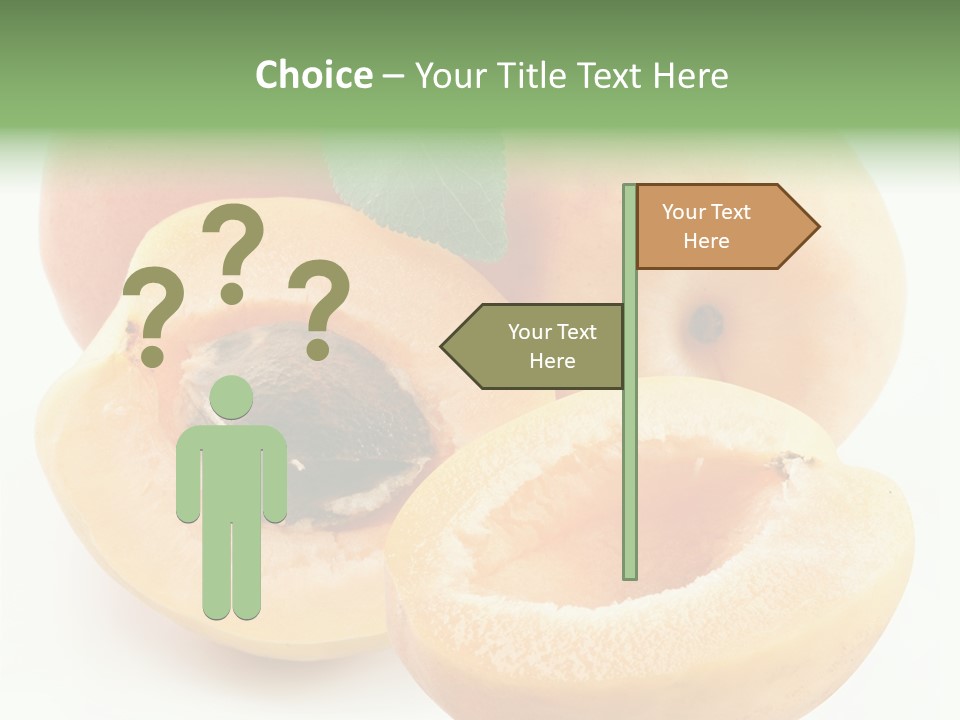 Apricot Juice Gourmet PowerPoint Template