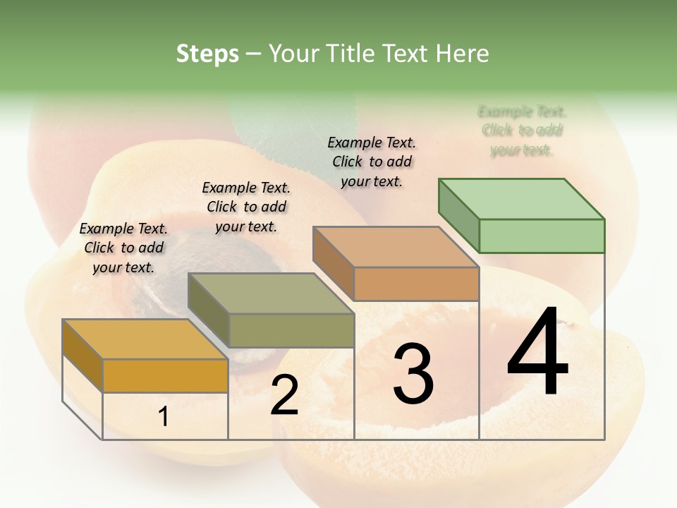 Apricot Juice Gourmet PowerPoint Template
