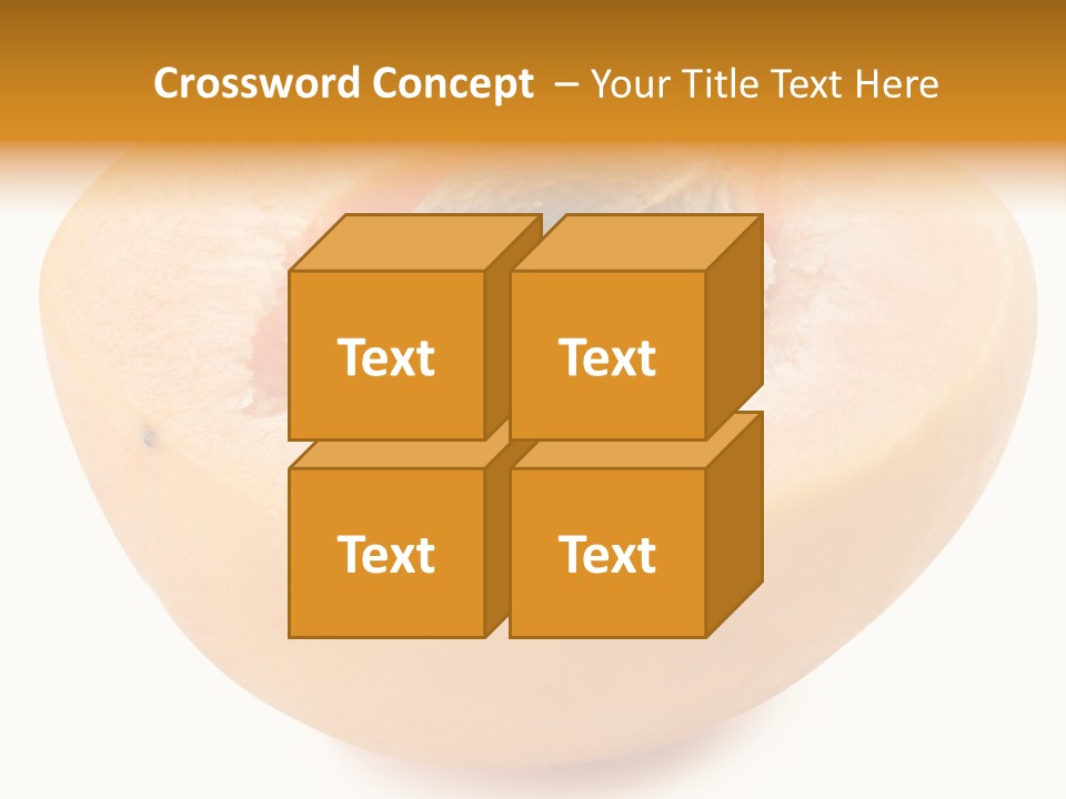 Ripe Half Snack PowerPoint Template