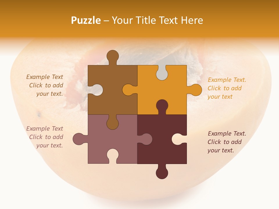 Ripe Half Snack PowerPoint Template