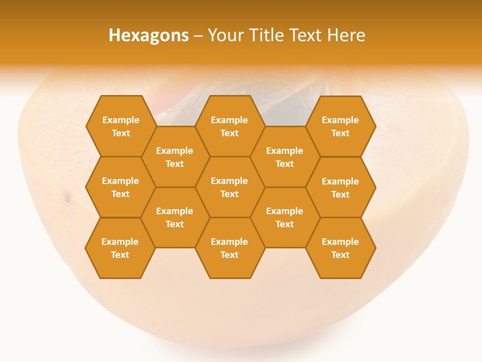 Ripe Half Snack PowerPoint Template