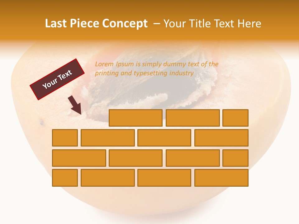 Ripe Half Snack PowerPoint Template