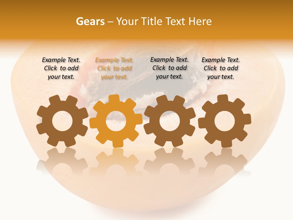 Ripe Half Snack PowerPoint Template