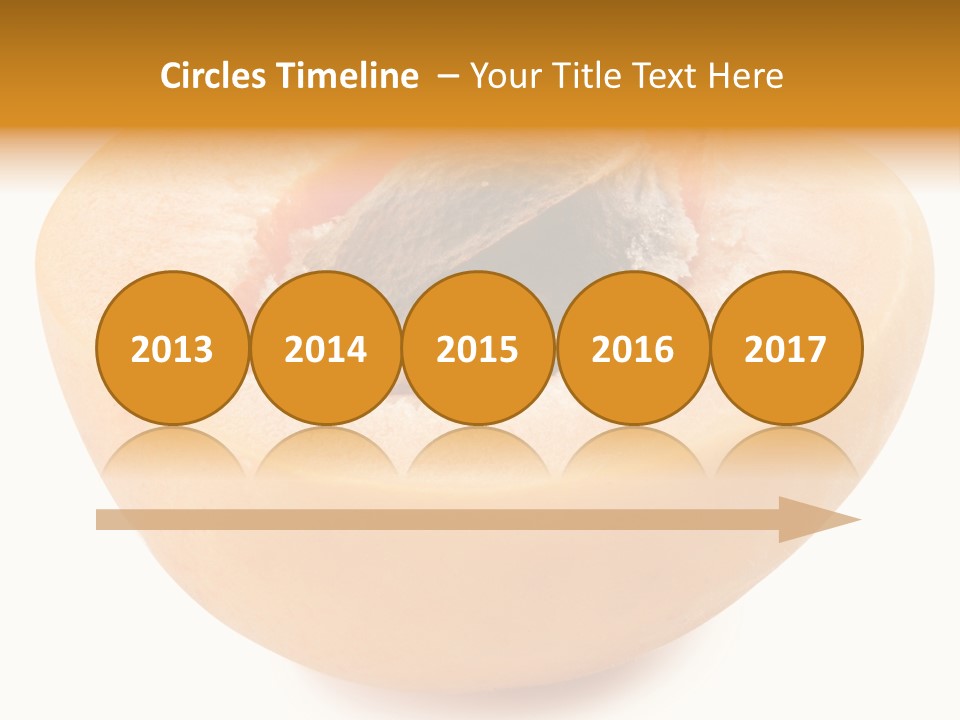 Ripe Half Snack PowerPoint Template