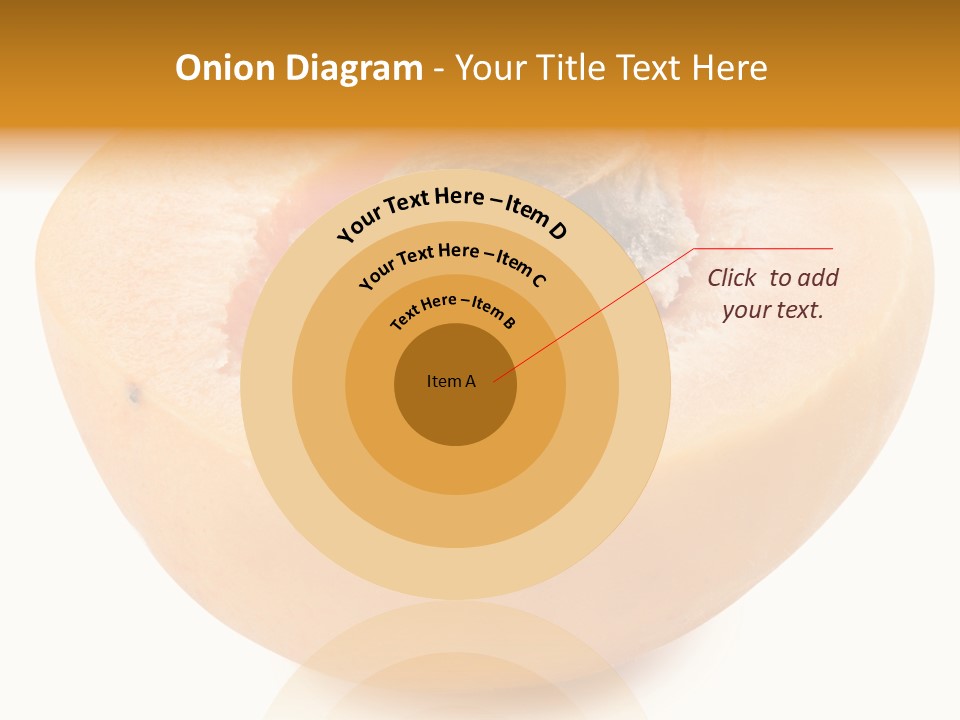 Ripe Half Snack PowerPoint Template