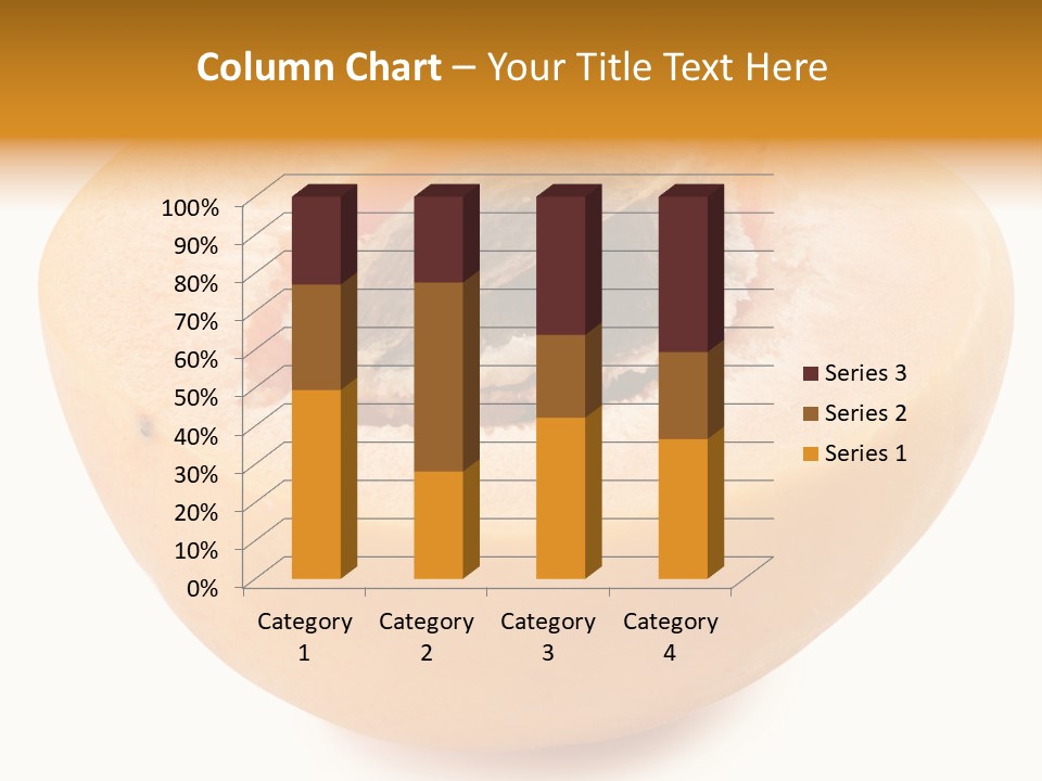 Ripe Half Snack PowerPoint Template