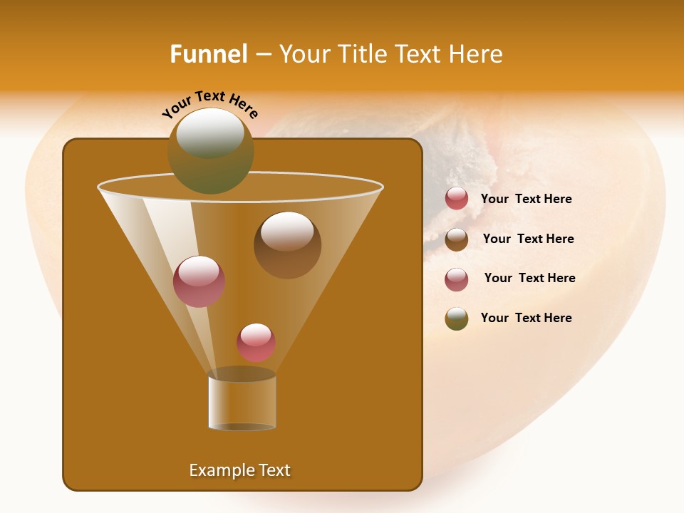 Ripe Half Snack PowerPoint Template