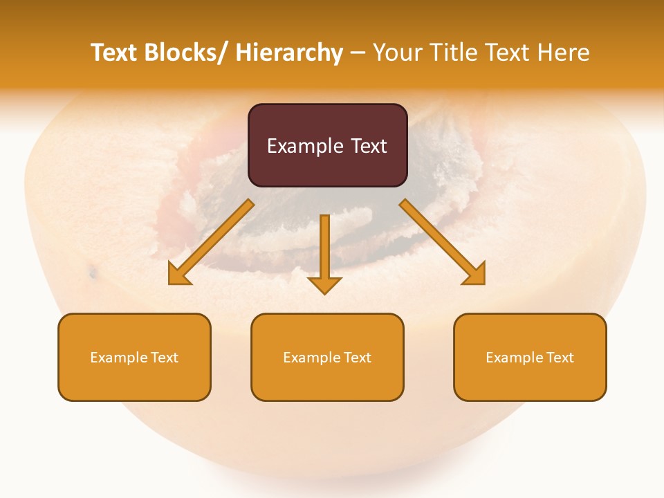 Ripe Half Snack PowerPoint Template