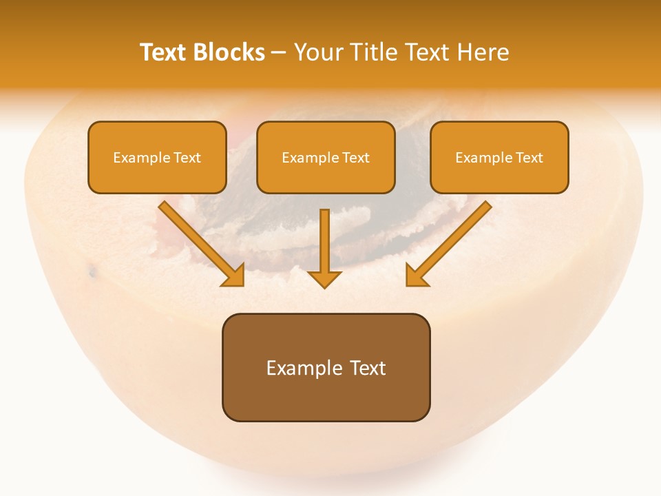 Ripe Half Snack PowerPoint Template
