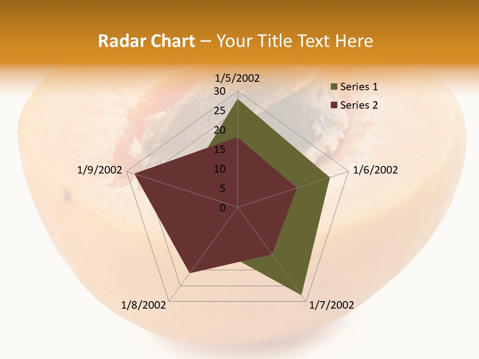 Ripe Half Snack PowerPoint Template