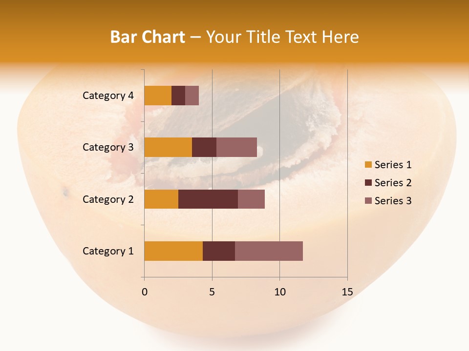 Ripe Half Snack PowerPoint Template