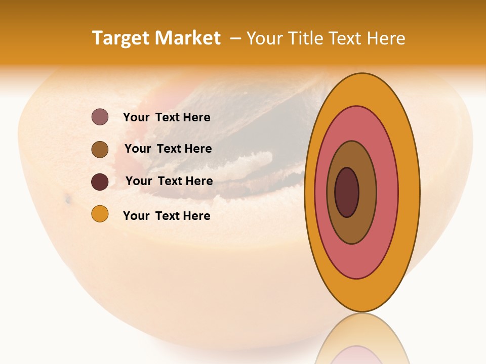 Ripe Half Snack PowerPoint Template
