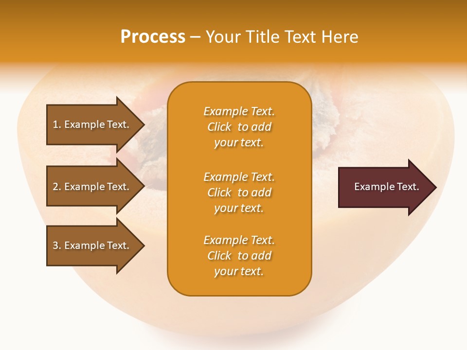 Ripe Half Snack PowerPoint Template