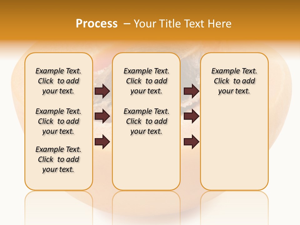 Ripe Half Snack PowerPoint Template