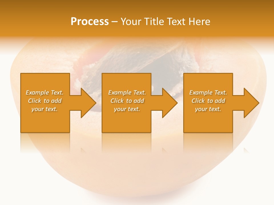 Ripe Half Snack PowerPoint Template