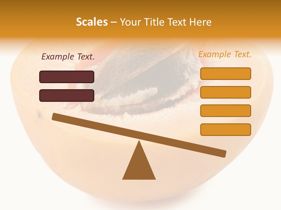 Ripe Half Snack PowerPoint Template