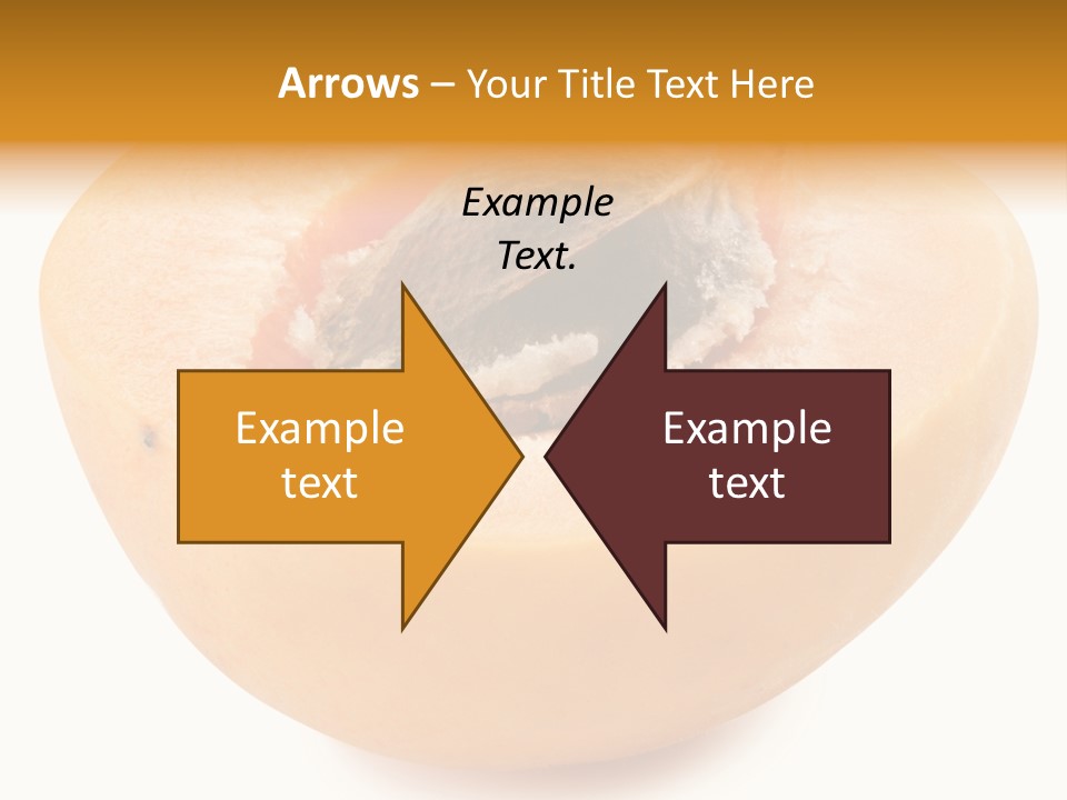Ripe Half Snack PowerPoint Template