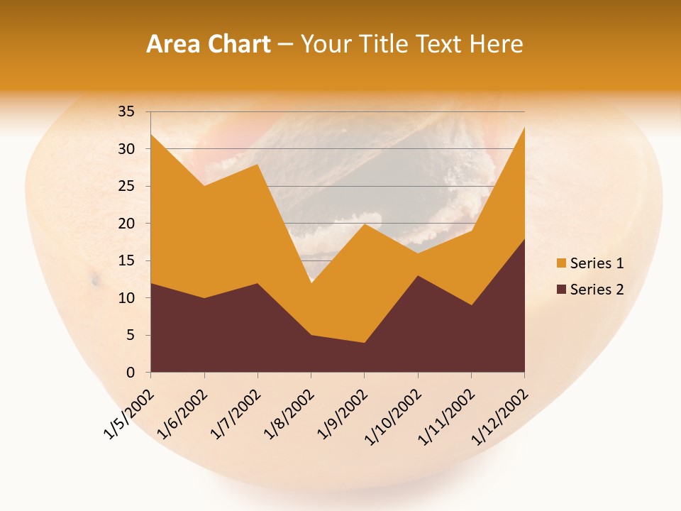 Ripe Half Snack PowerPoint Template