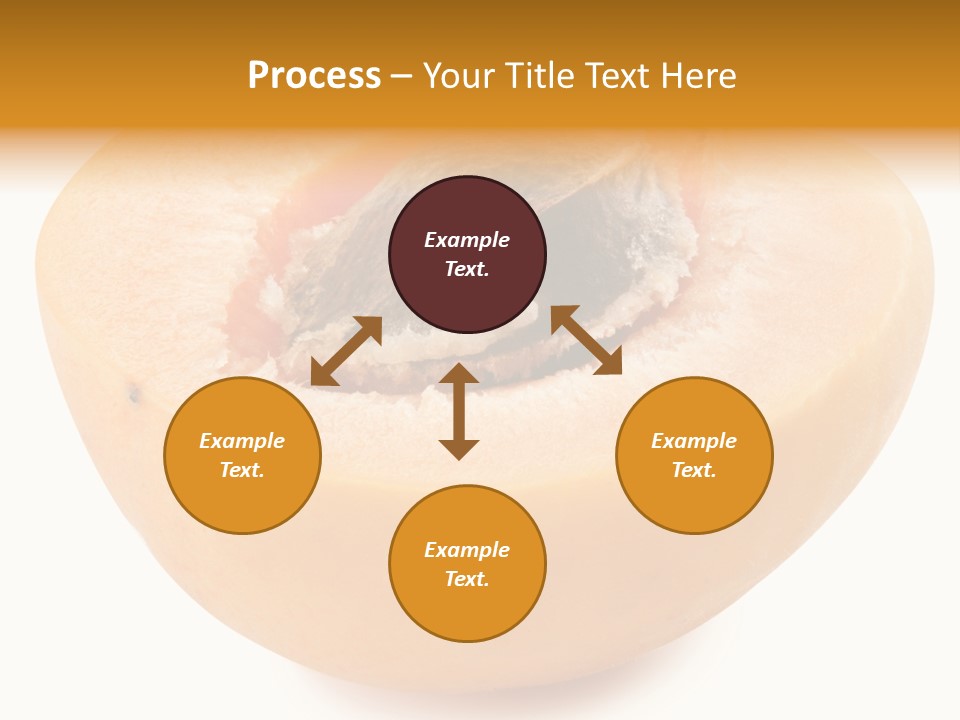 Ripe Half Snack PowerPoint Template