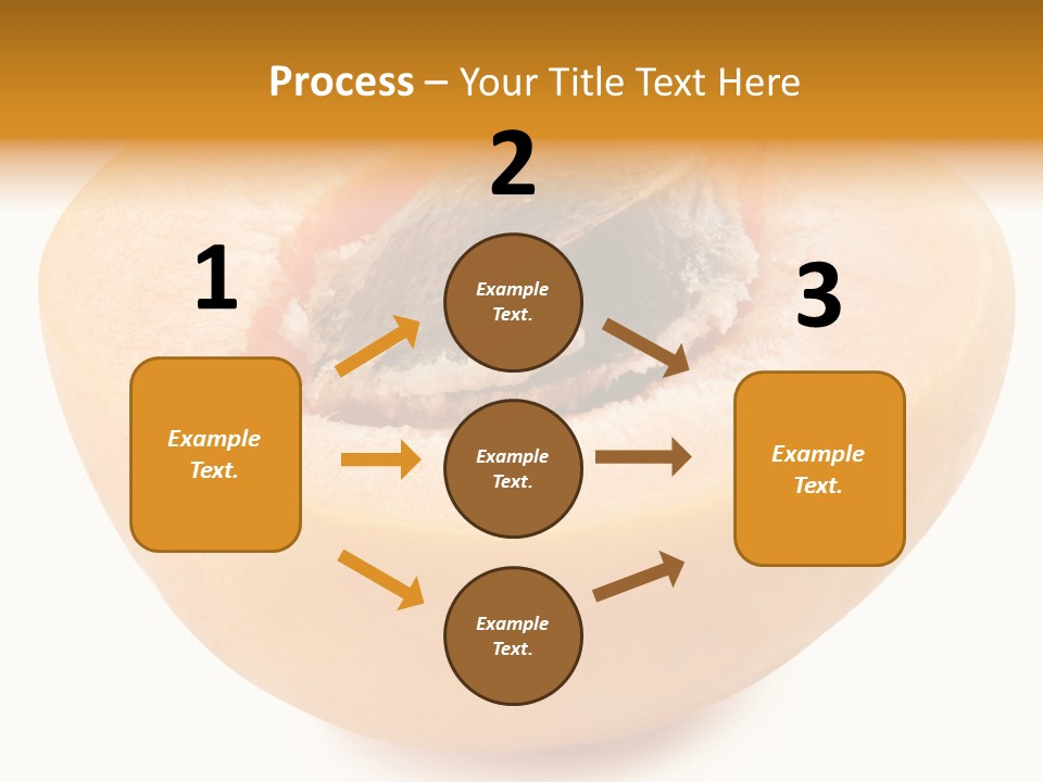 Ripe Half Snack PowerPoint Template