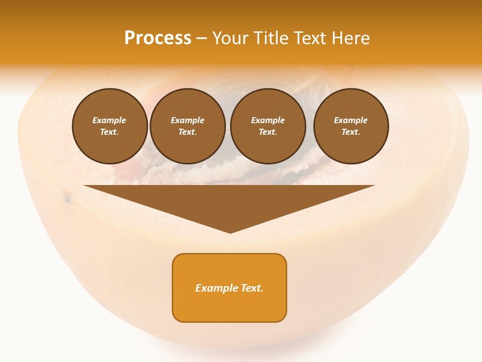 Ripe Half Snack PowerPoint Template