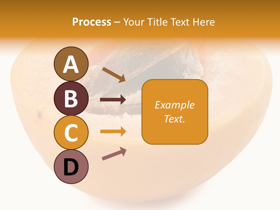 Ripe Half Snack PowerPoint Template