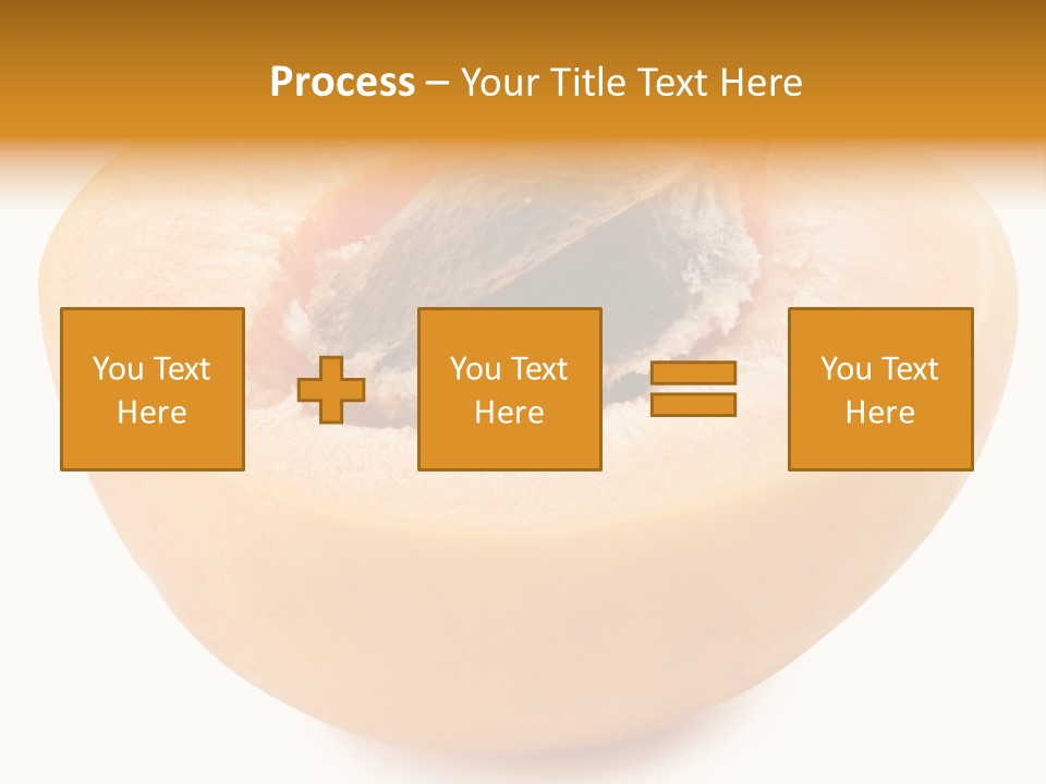 Ripe Half Snack PowerPoint Template