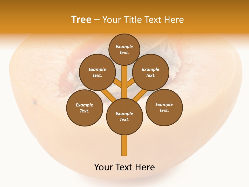 Ripe Half Snack PowerPoint Template