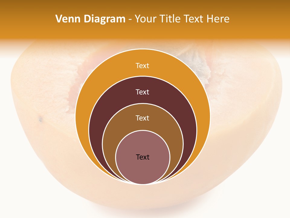 Ripe Half Snack PowerPoint Template