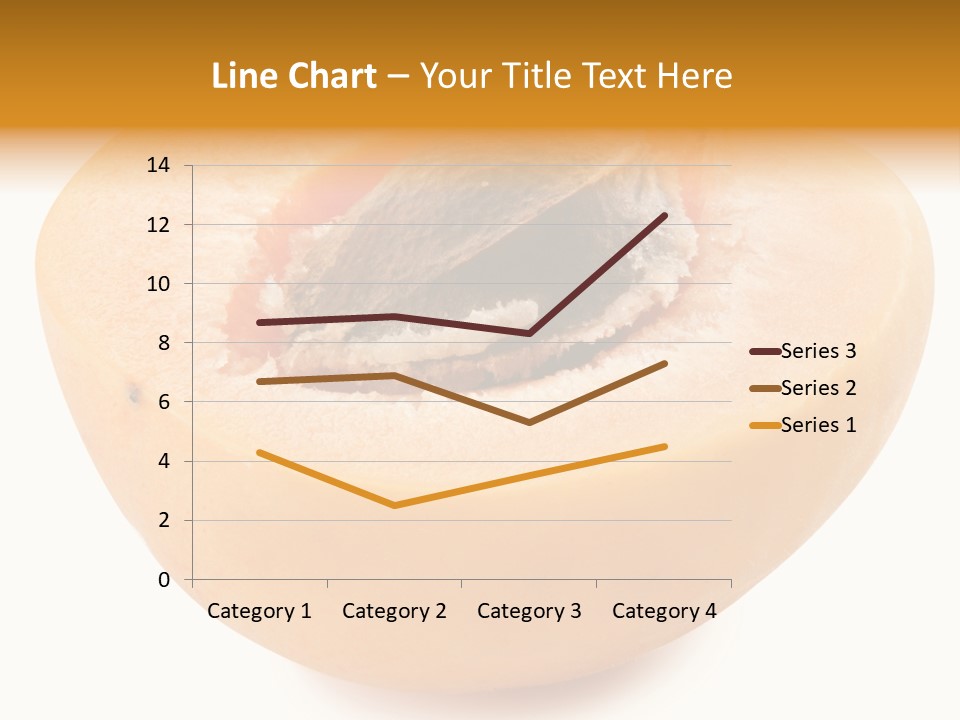 Ripe Half Snack PowerPoint Template