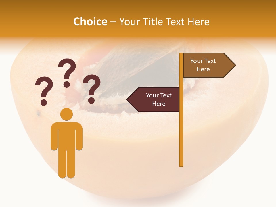 Ripe Half Snack PowerPoint Template