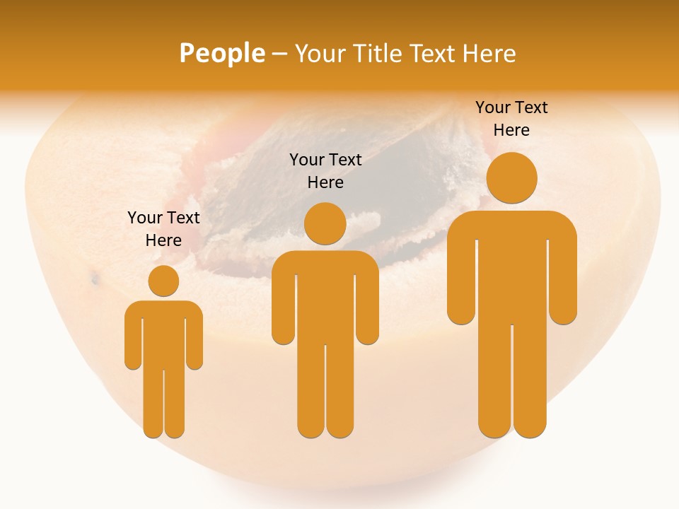 Ripe Half Snack PowerPoint Template