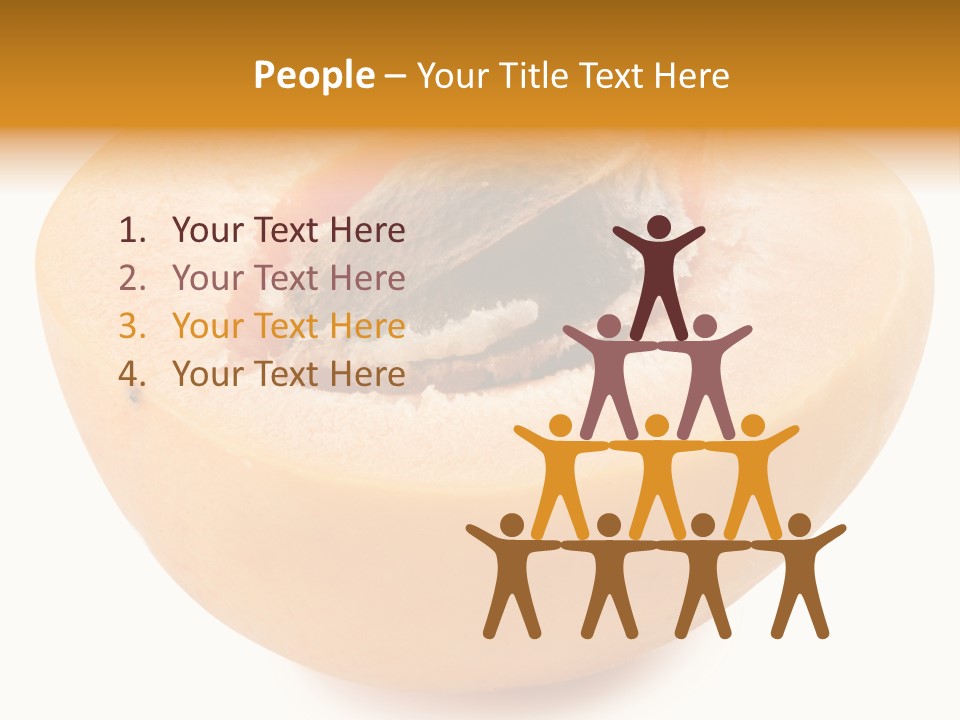 Ripe Half Snack PowerPoint Template