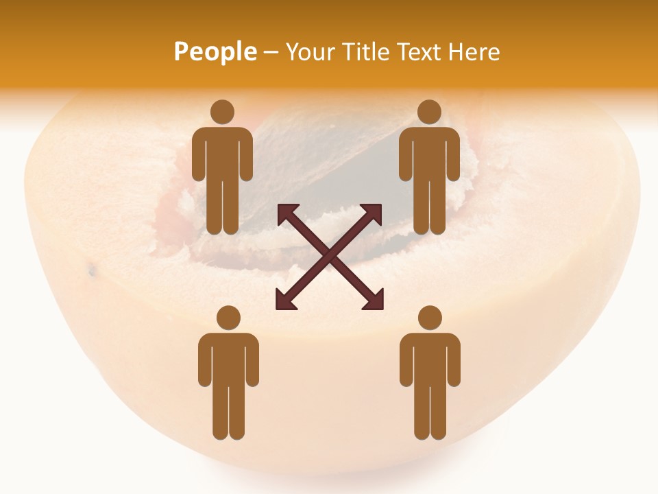 Ripe Half Snack PowerPoint Template