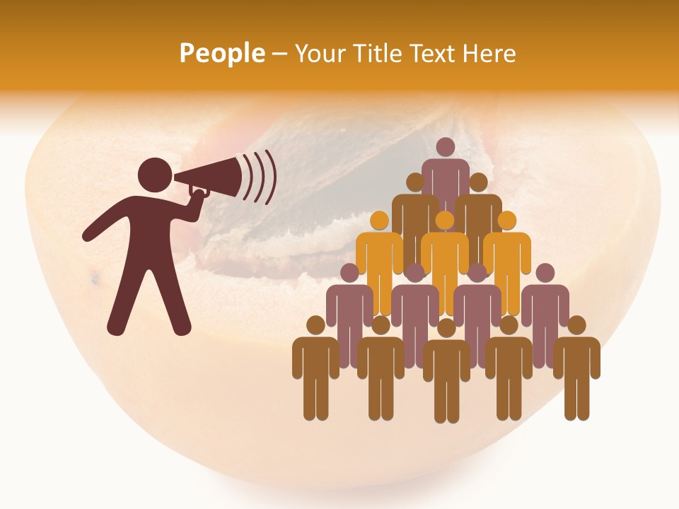 Ripe Half Snack PowerPoint Template