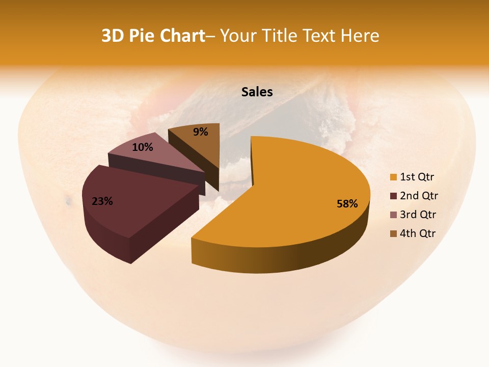 Ripe Half Snack PowerPoint Template