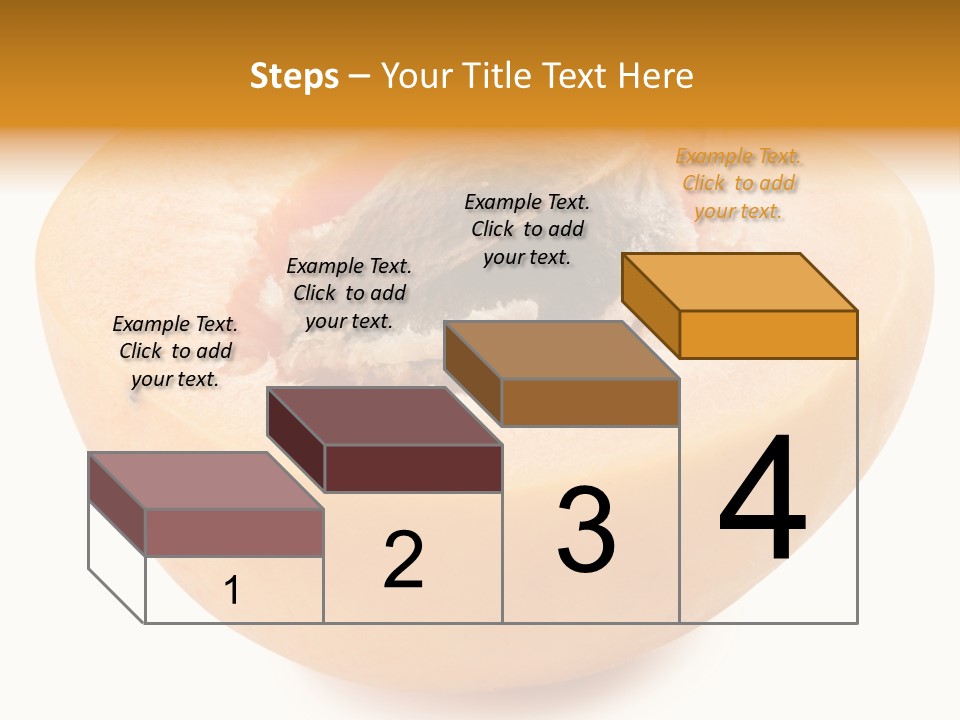 Ripe Half Snack PowerPoint Template
