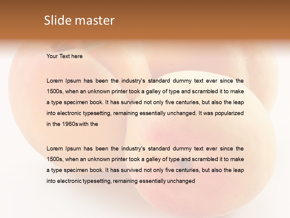 Isolated Nature Clean PowerPoint Template