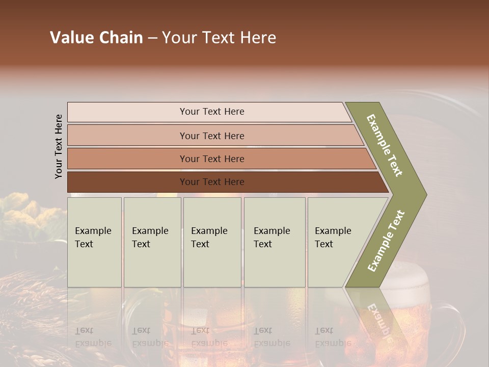 White Booze Ale PowerPoint Template